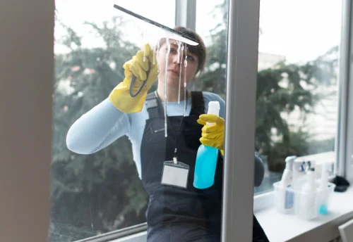 Nettoyage de vitres intérieures et extérieures à Orsennes